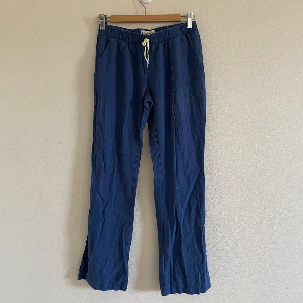 Roxy girls size 16 navy blue Pants
